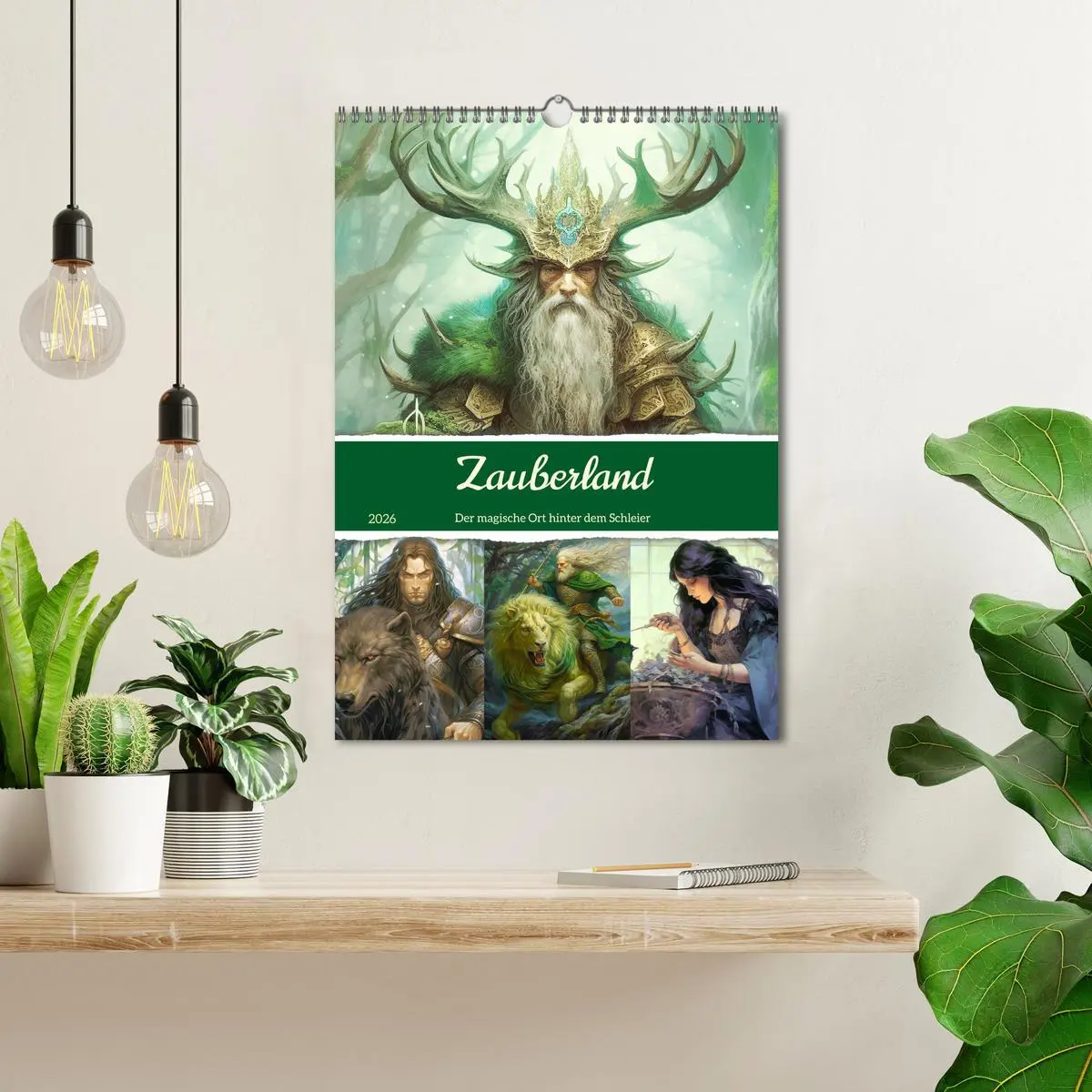 Bild: 9783516313802 | Zauberland. Der magische Ort hinter dem Schleier (Wandkalender 2026...