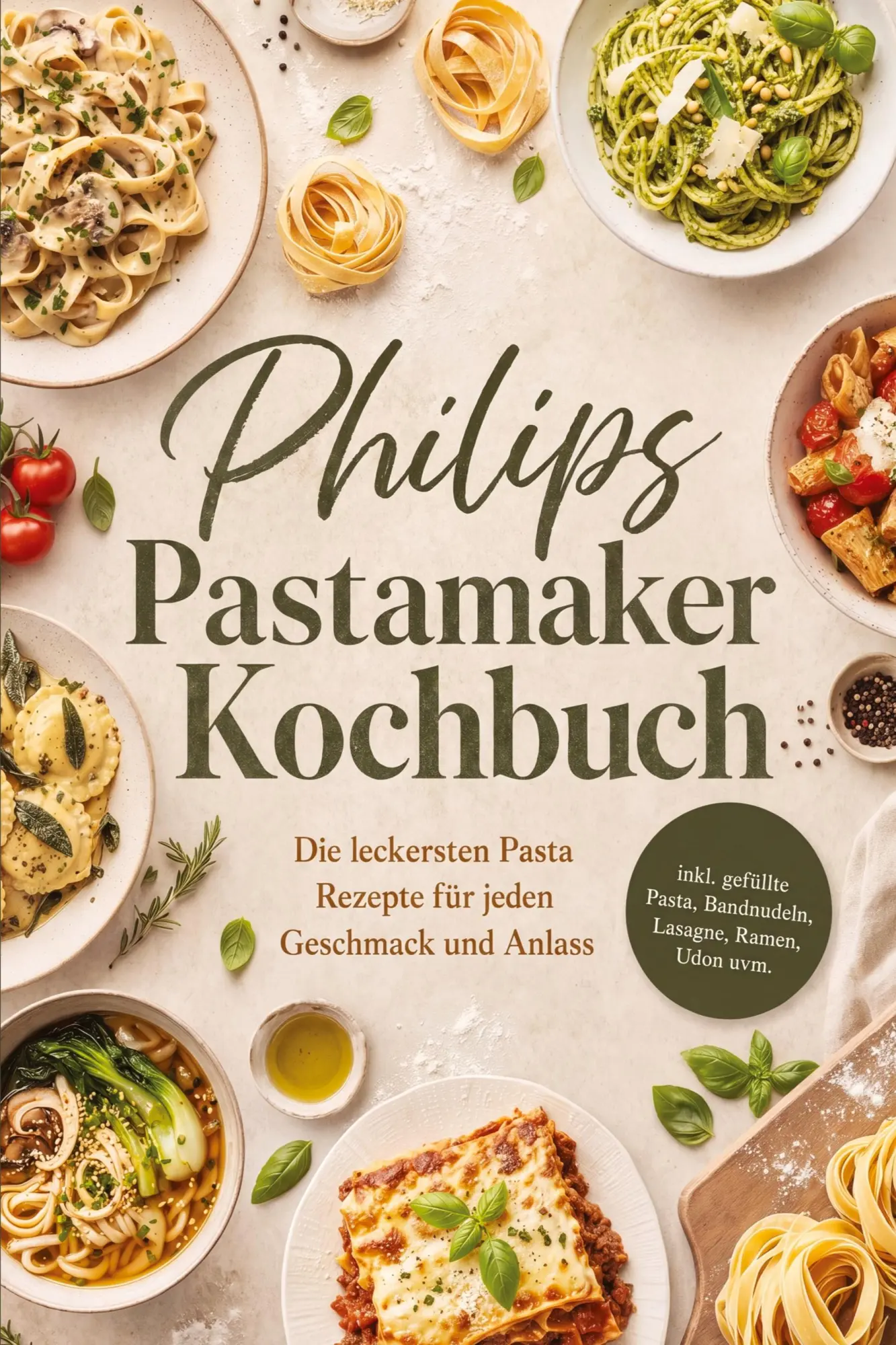 Cover: 9783694383802 | Philips Pastamaker Kochbuch: Die leckersten Pasta Rezepte für jeden...