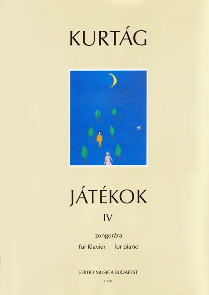Cover: 9790080083802 | Jatekok - Games - Spiele 4 | György Kurtág | Buch | 1979