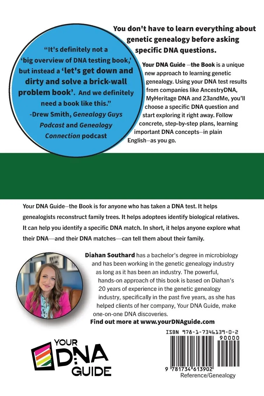 Rückseite: 9781734613902 | Your DNA Guide - the Book | Diahan Southard | Taschenbuch | Englisch