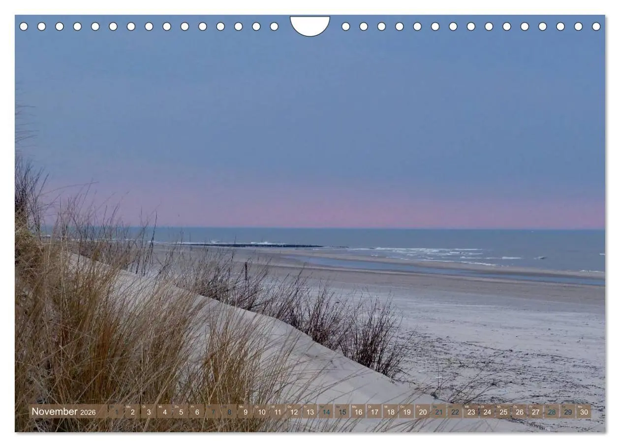 Bild: 9783516163902 | Strandwanderungen auf Texel (Wandkalender 2026 DIN A4 quer),...
