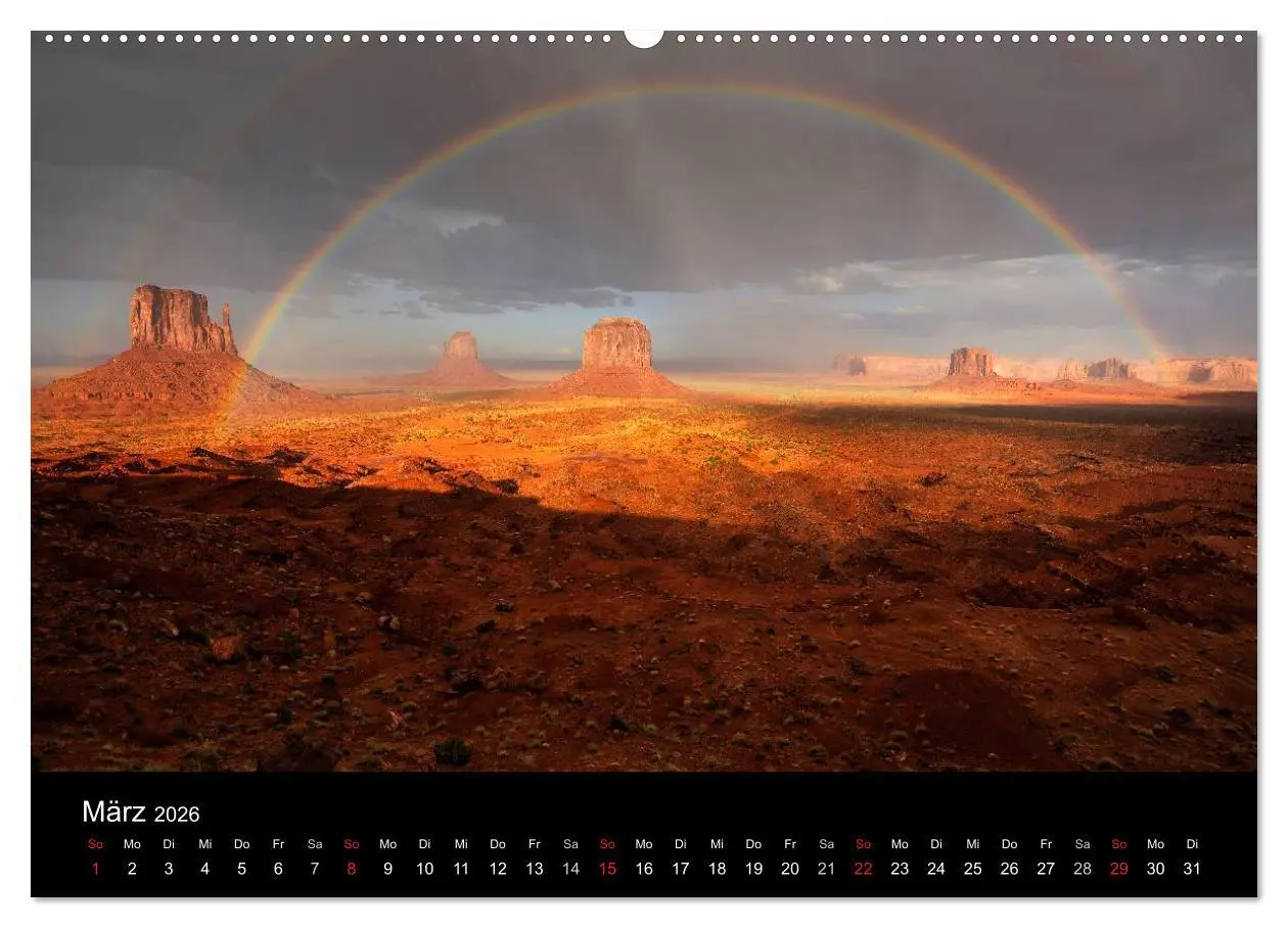 Bild: 9783516233902 | USA - Monument Valley (Wandkalender 2026 DIN A2 quer), CALVENDO...
