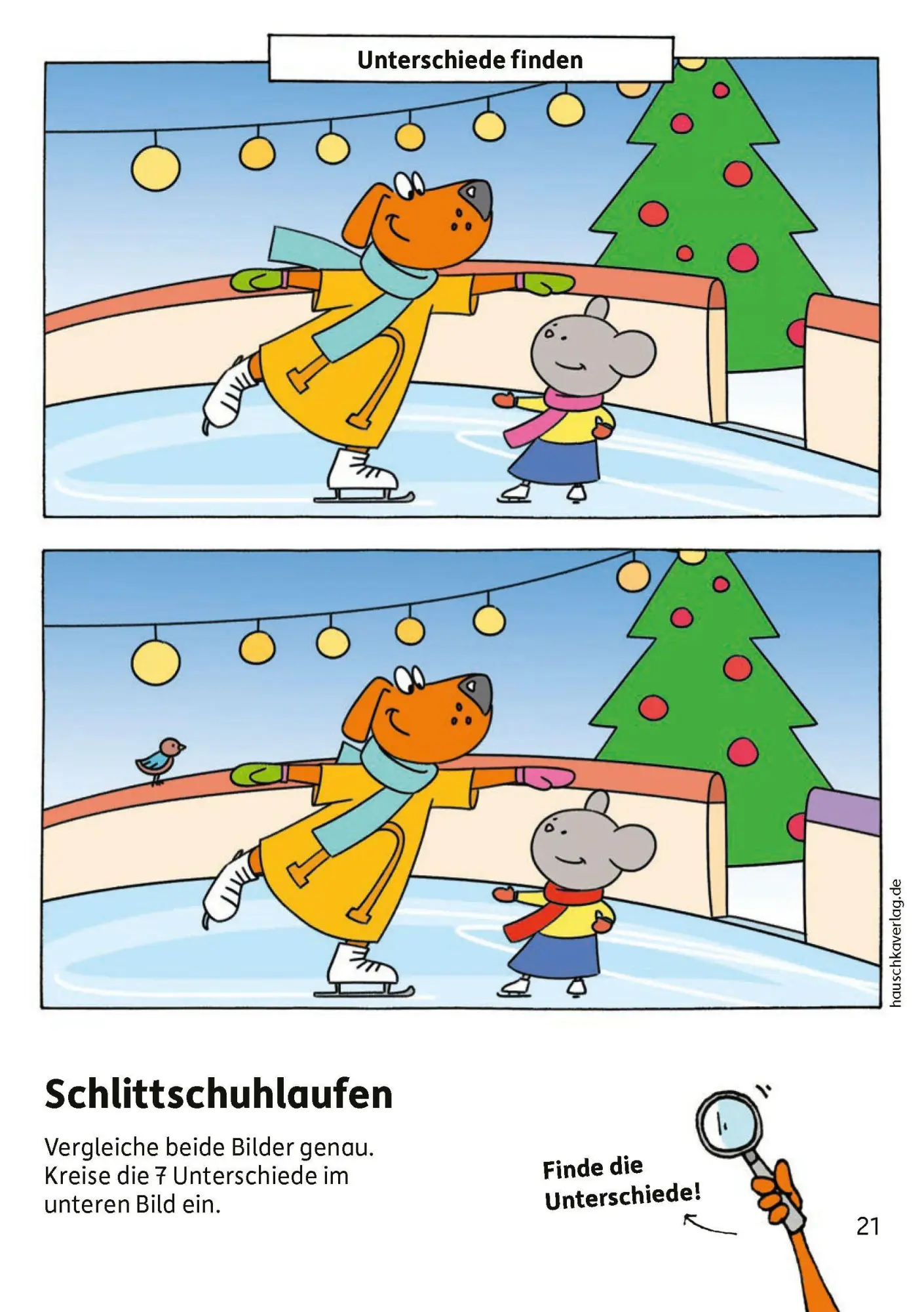 Bild: 9783881003902 | Weihnachtsrätsel - Kunterbunter Kindergartenblock ab 4 Jahre | Maier