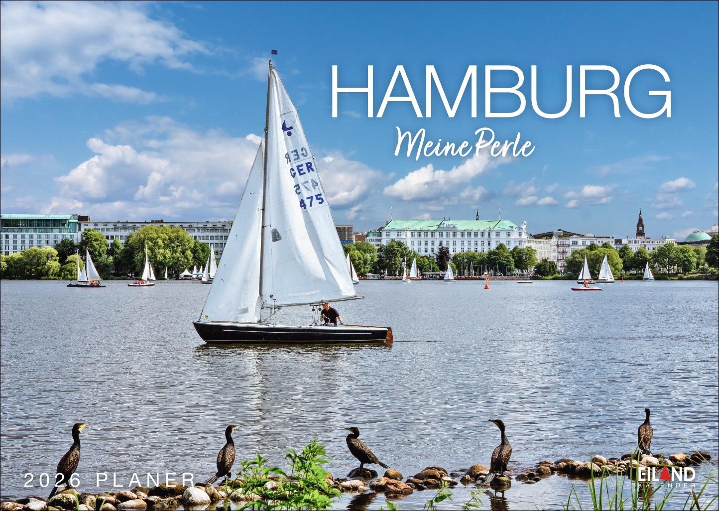 Cover: 9783964023902 | Hamburg ...meine Perle Kalender 2026 | Eiland | Kalender | 13 S.
