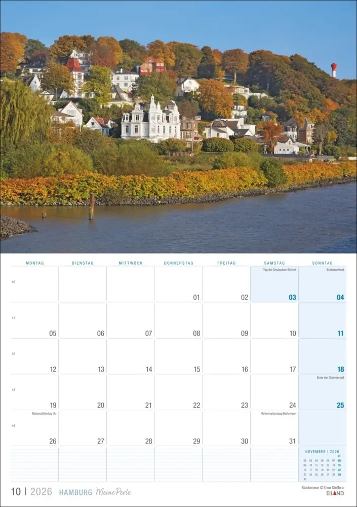 Bild: 9783964023902 | Hamburg ...meine Perle Kalender 2026 | Kalender | Deutsch | 2026