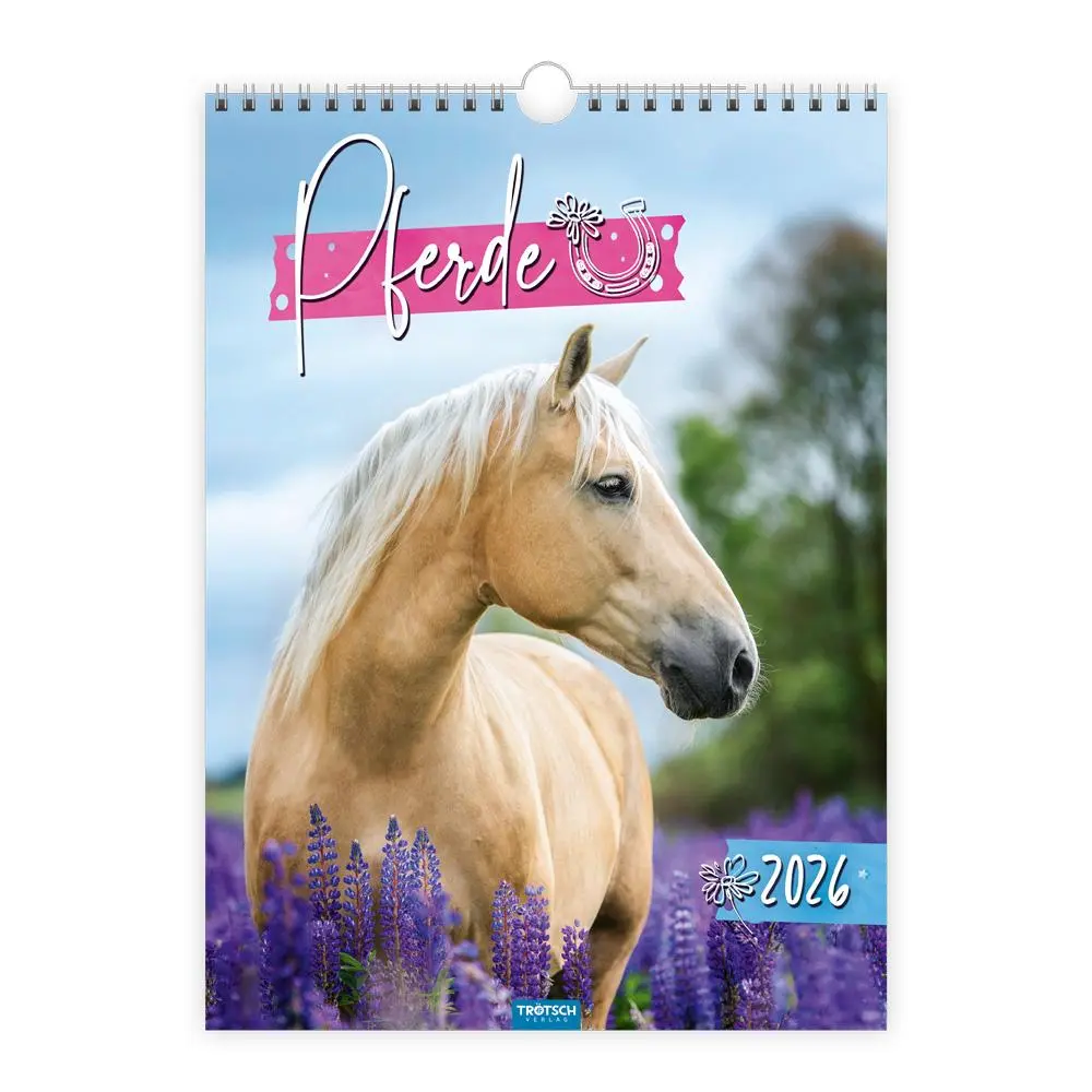 Cover: 9783988023902 | Trötsch Classickalender Pferde 2026 | Wandkalender | KG | Kalender