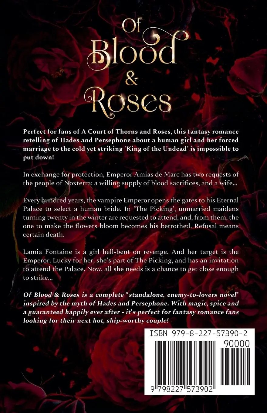 Rückseite: 9798227573902 | Of Blood &amp; Roses | Georgiana Kent | Taschenbuch | Englisch | 2023