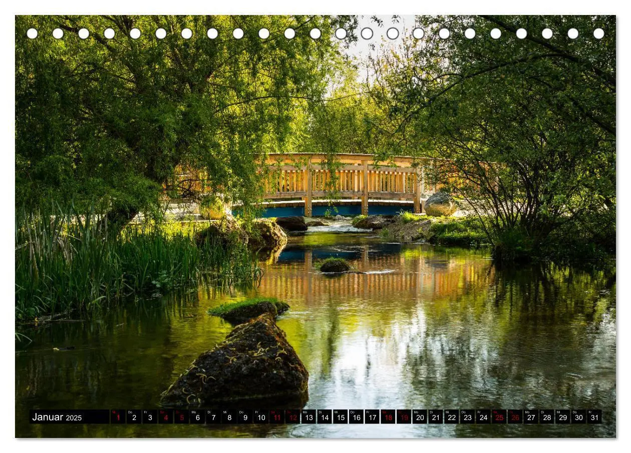 Bild: 9783435324002 | Unterhaching (Tischkalender 2025 DIN A5 quer), CALVENDO Monatskalender
