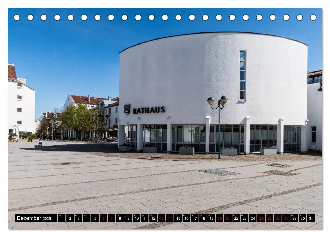 Bild: 9783435324002 | Unterhaching (Tischkalender 2025 DIN A5 quer), CALVENDO Monatskalender