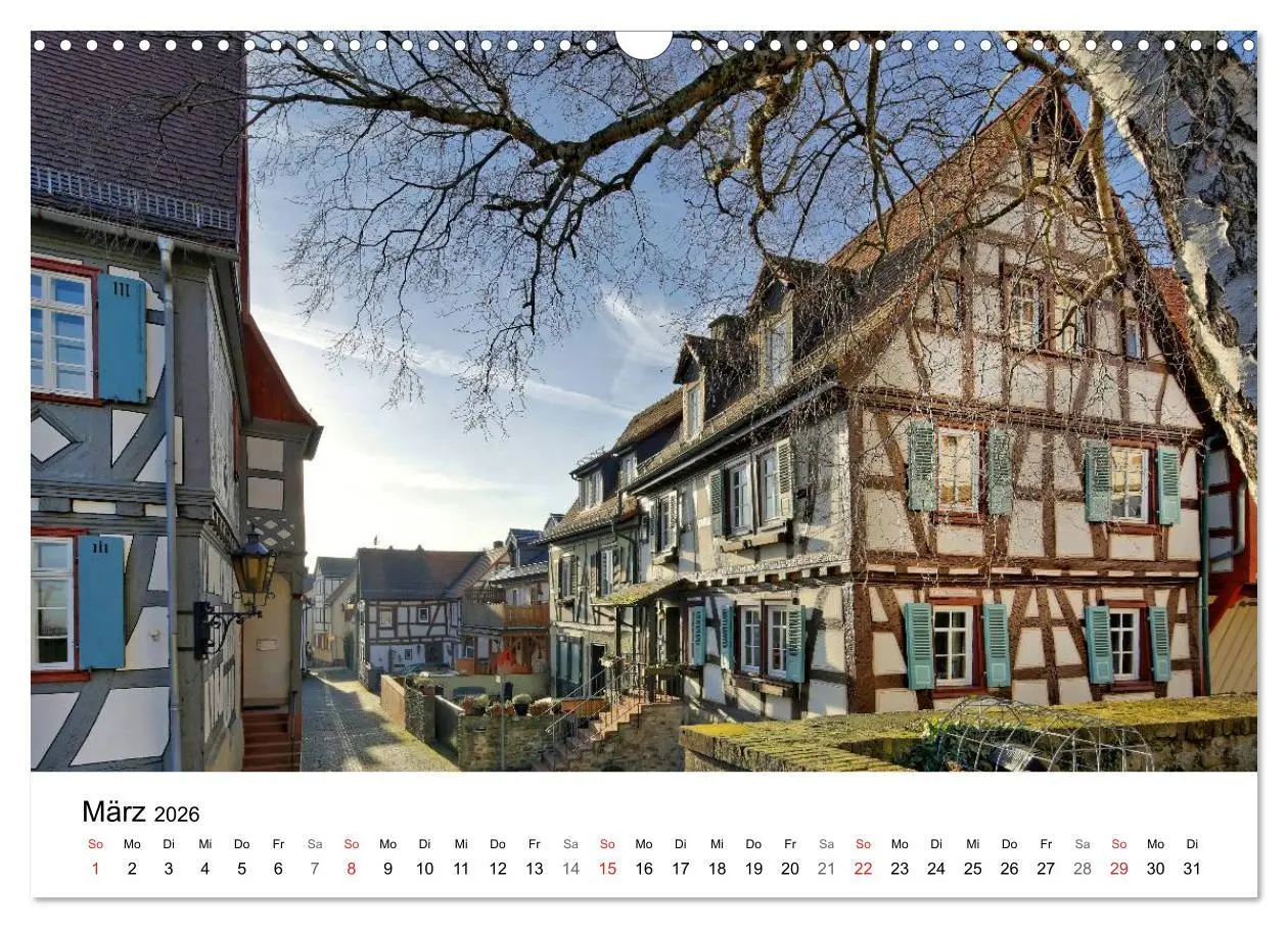 Bild: 9783516054002 | Romantisches Oberursel von Petrus Bodenstaff (Wandkalender 2026 DIN...