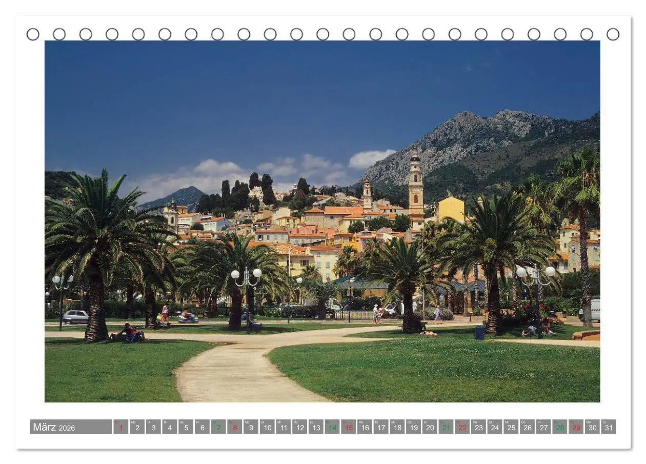 Bild: 9783516124002 | Cote d' Azur II - Sonnenküste Frankreichs (Tischkalender 2026 DIN...