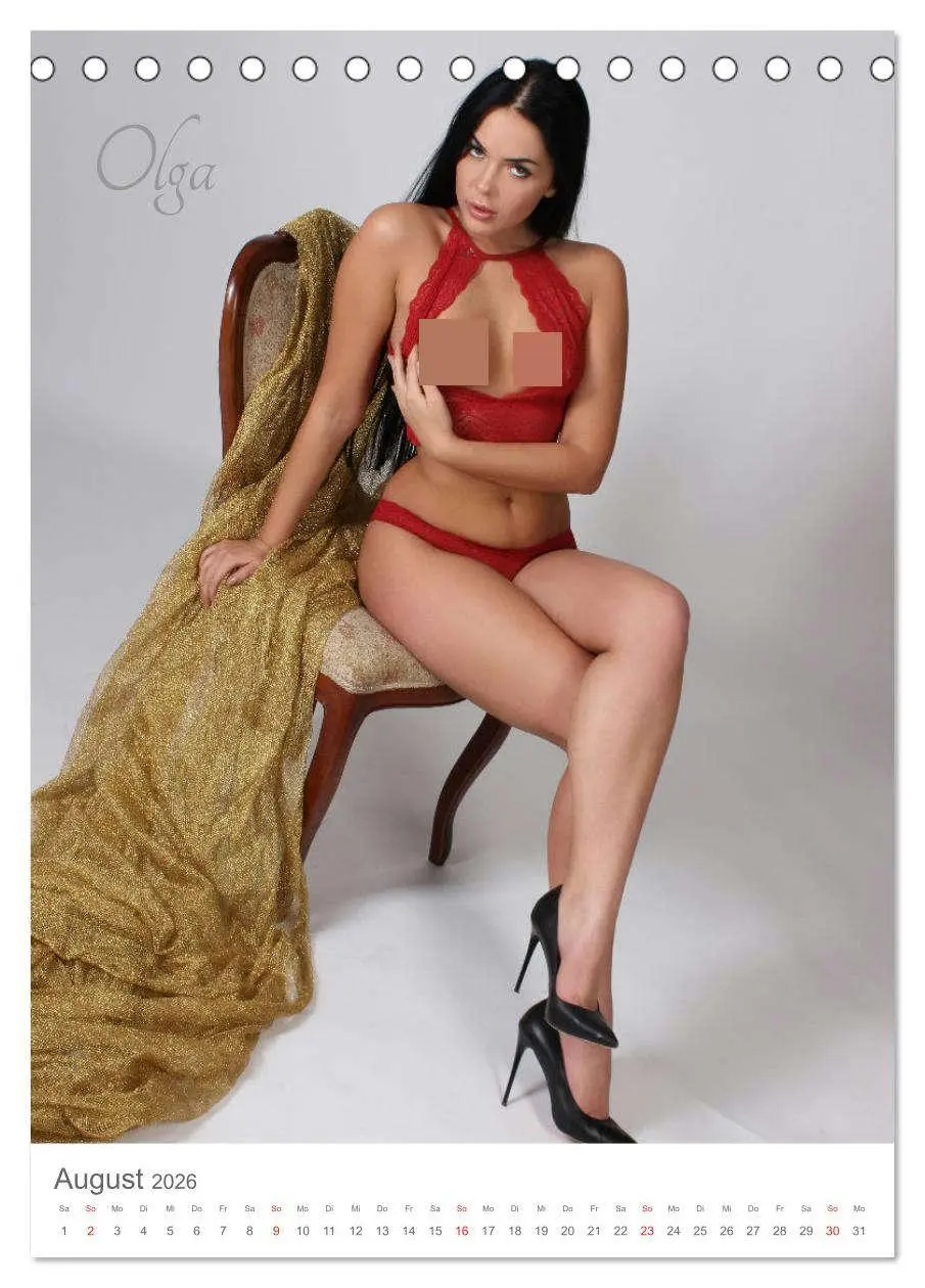 Bild: 9783516364002 | Erotische Frauen - Erotik Fotoart (Tischkalender 2026 DIN A5 hoch),...