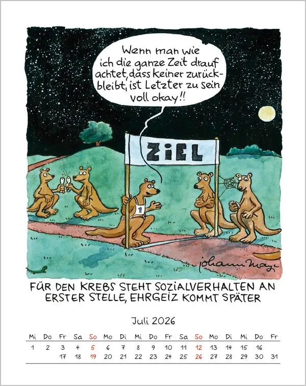 Bild: 9783731884002 | Krebs 2025 | Verlag Korsch | Kalender | Spiralbindung | 13 S. | 2025