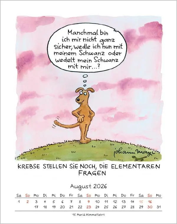 Bild: 9783731884002 | Krebs 2025 | Verlag Korsch | Kalender | Spiralbindung | 13 S. | 2025