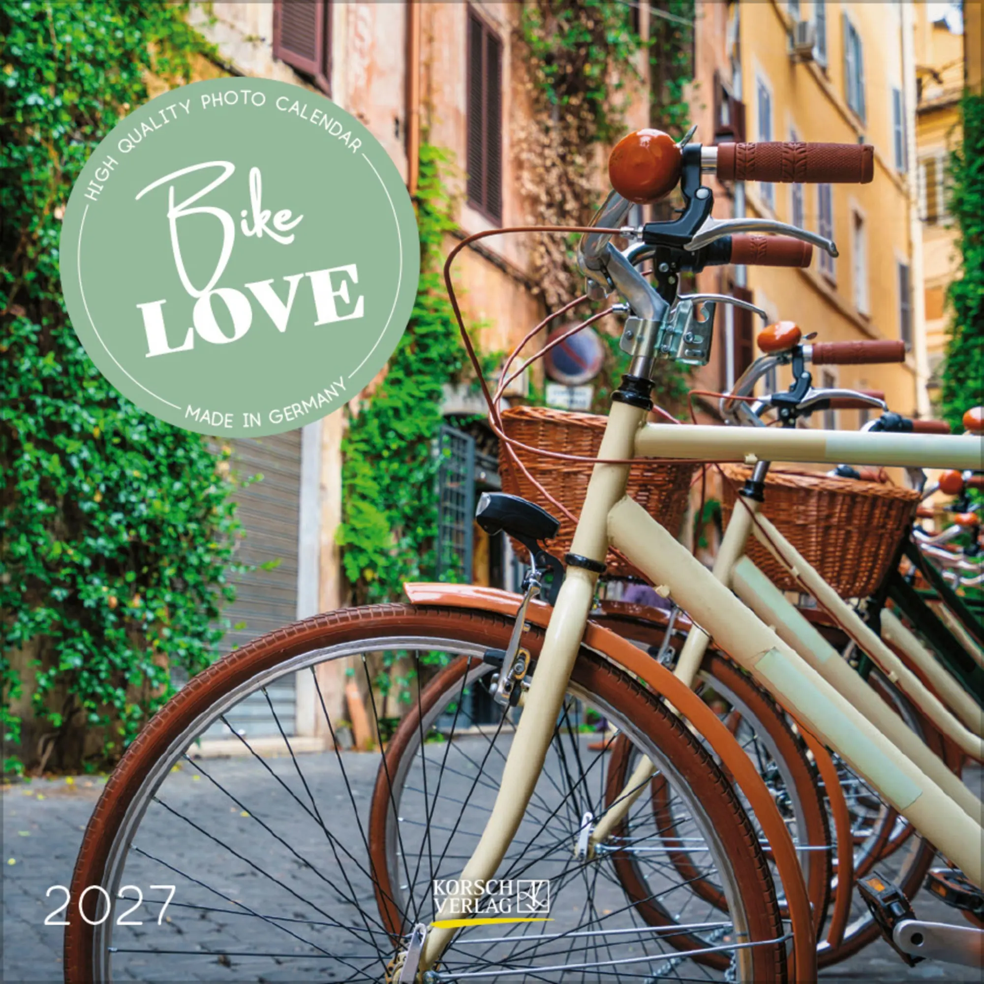 Cover: 9783819304002 | Bike Love 2027 | Verlag Korsch | Kalender | 13 S. | Deutsch | 2027