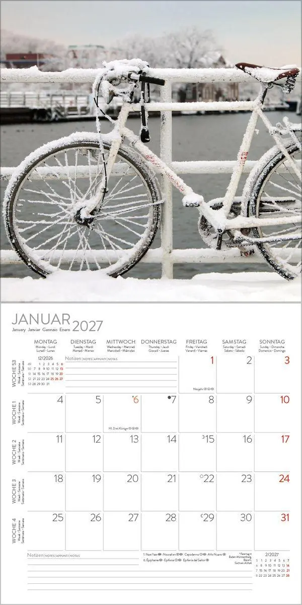 Bild: 9783819304002 | Bike Love 2027 | Verlag Korsch | Kalender | 13 S. | Deutsch | 2027