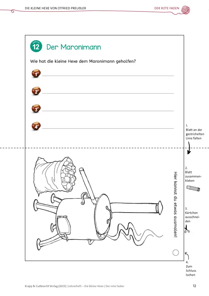 Bild: 9783963234002 | Die kleine Hexe - Otfried Preußler - Materialien für den...