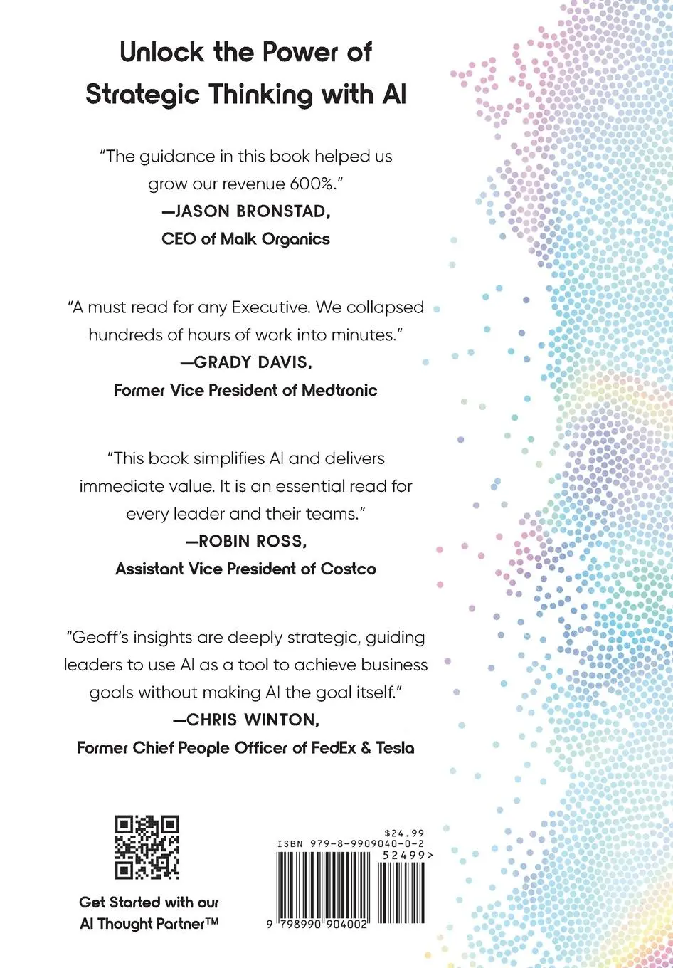 Rückseite: 9798990904002 | The AI-Driven Leader | Harnessing AI to Make Faster, Smarter Decisions