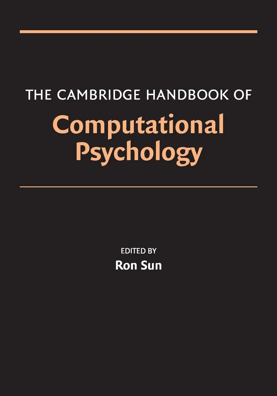 Cover: 9780521674102 | Camb Hdbk Computational Psychology | Ron Sun | Taschenbuch | Englisch