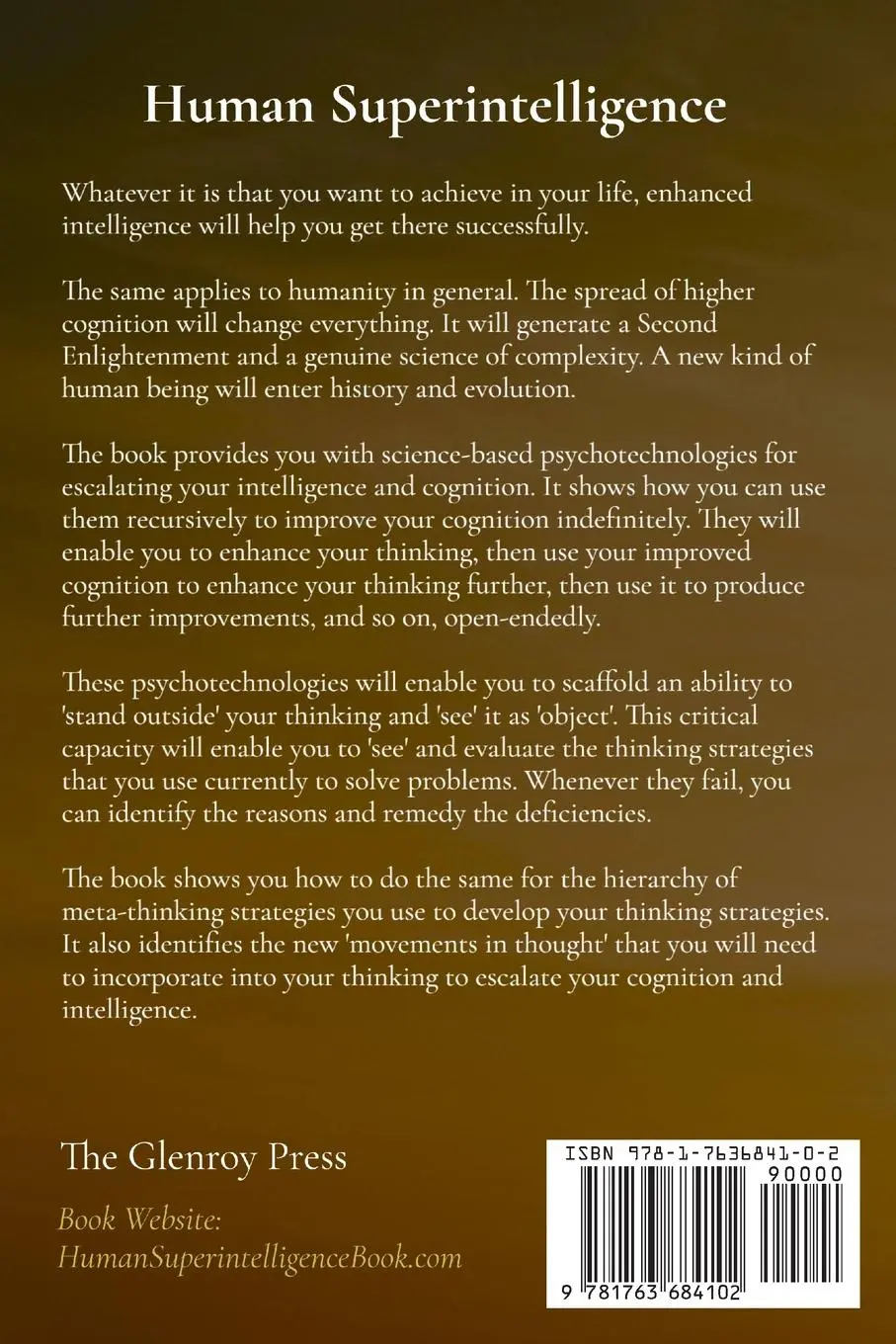 Rückseite: 9781763684102 | Human Superintelligence | John Stewart | Taschenbuch | Englisch | 2024