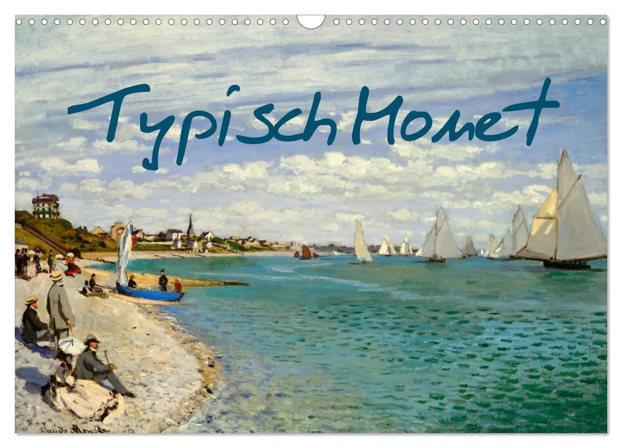 Cover: 9783457264102 | Typisch Monet (Wandkalender 2026 DIN A3 quer), CALVENDO Monatskalender
