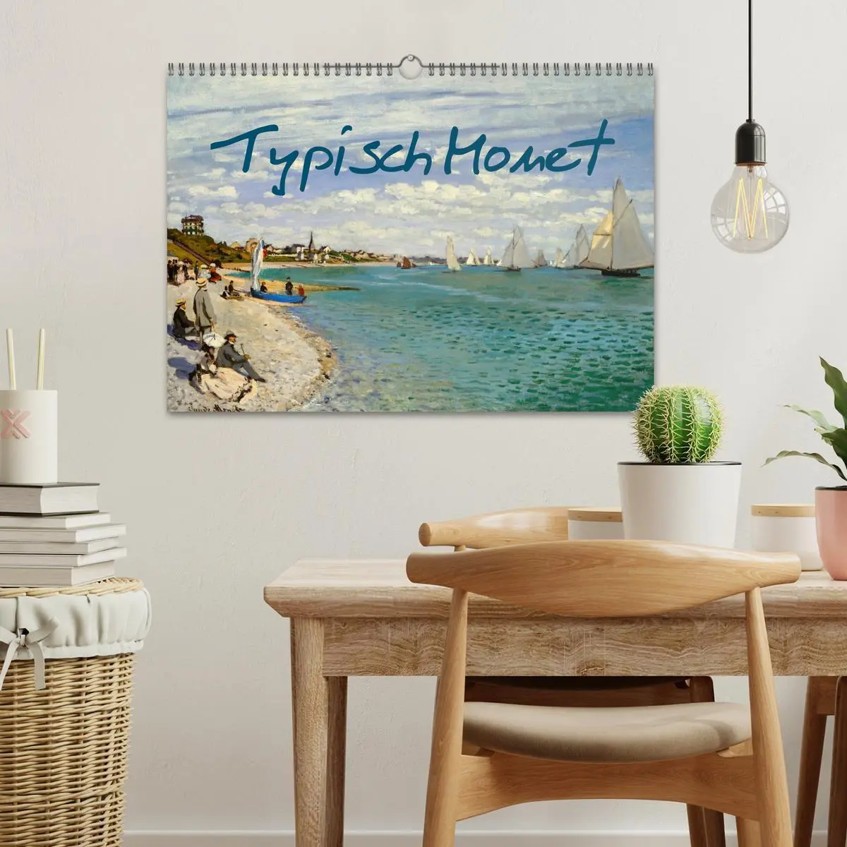 Bild: 9783457264102 | Typisch Monet (Wandkalender 2026 DIN A3 quer), CALVENDO Monatskalender