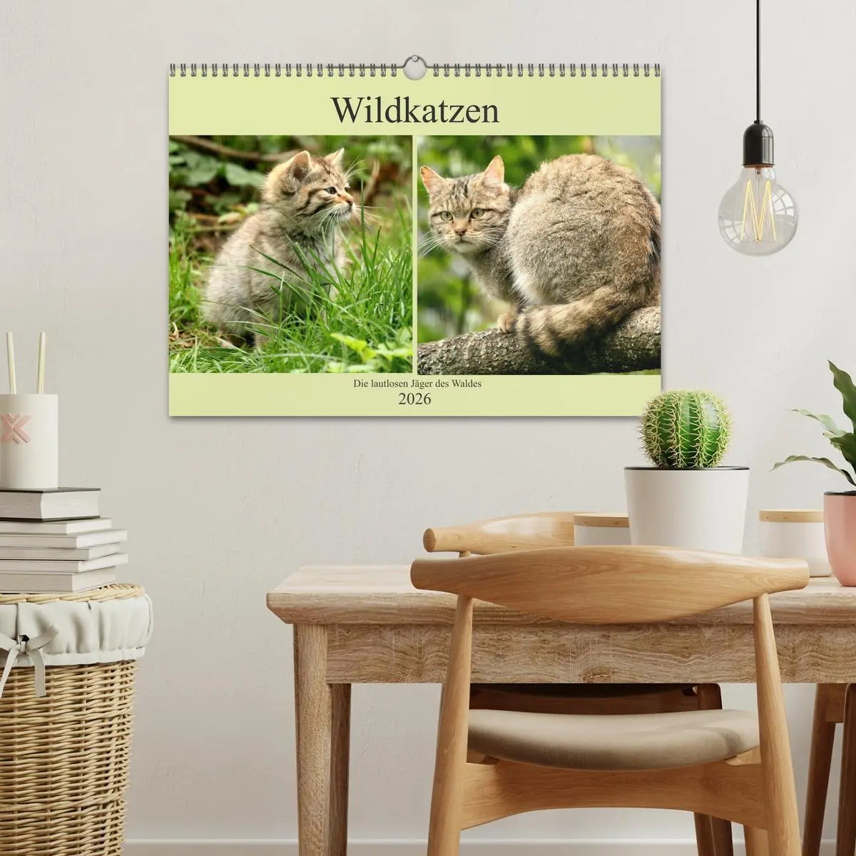 Bild: 9783457884102 | Wildkatzen - Die lautlosen Jäger des Waldes (Wandkalender 2026 DIN...
