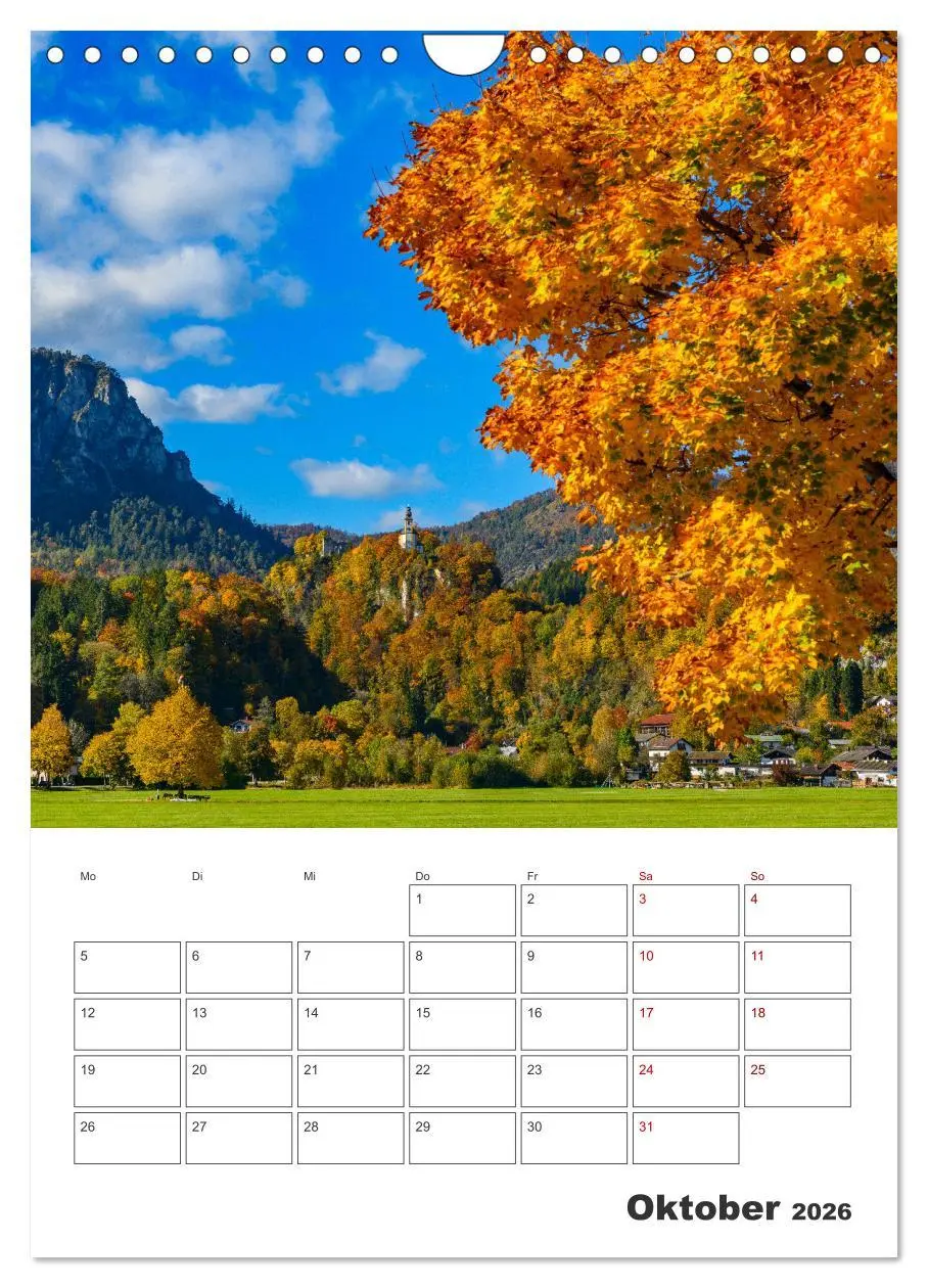 Bild: 9783516354102 | Vier Jahreszeiten im Berchtesgadener Land (Wandkalender 2026 DIN A4...