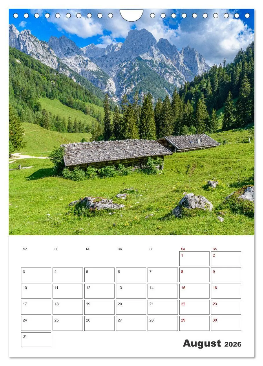 Bild: 9783516354102 | Vier Jahreszeiten im Berchtesgadener Land (Wandkalender 2026 DIN A4...