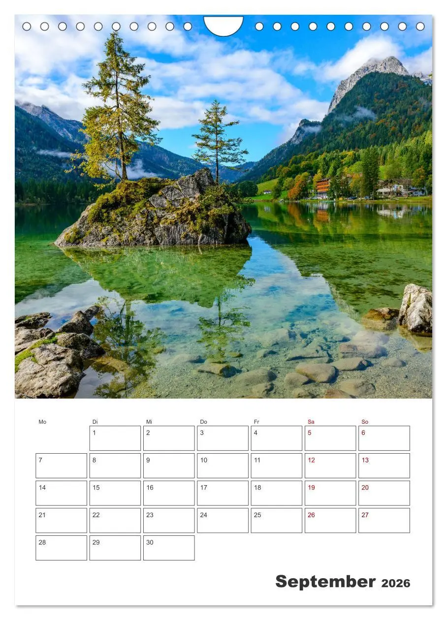 Bild: 9783516354102 | Vier Jahreszeiten im Berchtesgadener Land (Wandkalender 2026 DIN A4...