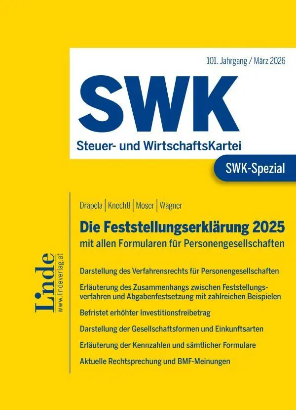 SWK-Spezial Die Feststellungserklärung 2025