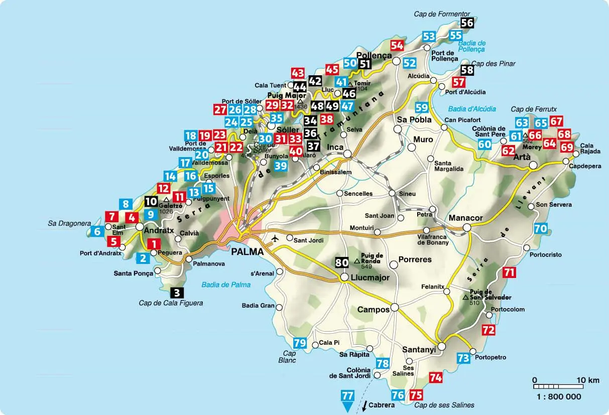 Bild: 9783763314102 | Mallorca | Rolf Goetz | Taschenbuch | Rother Wanderführer | 280 S.