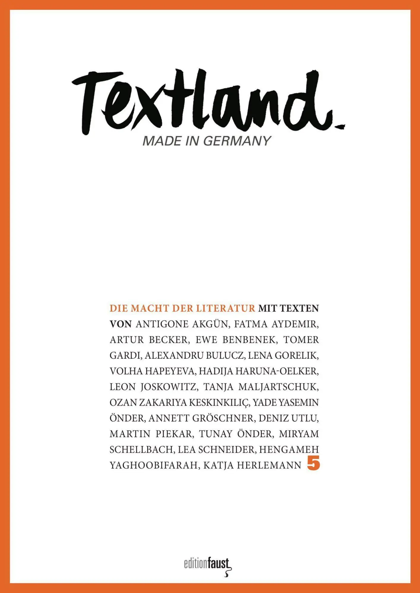Cover: 9783949774102 | Textland - Made in Germany. Die Macht der Literatur | Gleichauf | Buch