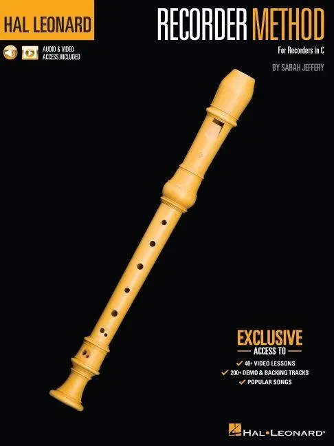 Cover: 9781705184202 | Hal Leonard Recorder Method by Sarah Jeffery - Book with 200+ Audio...