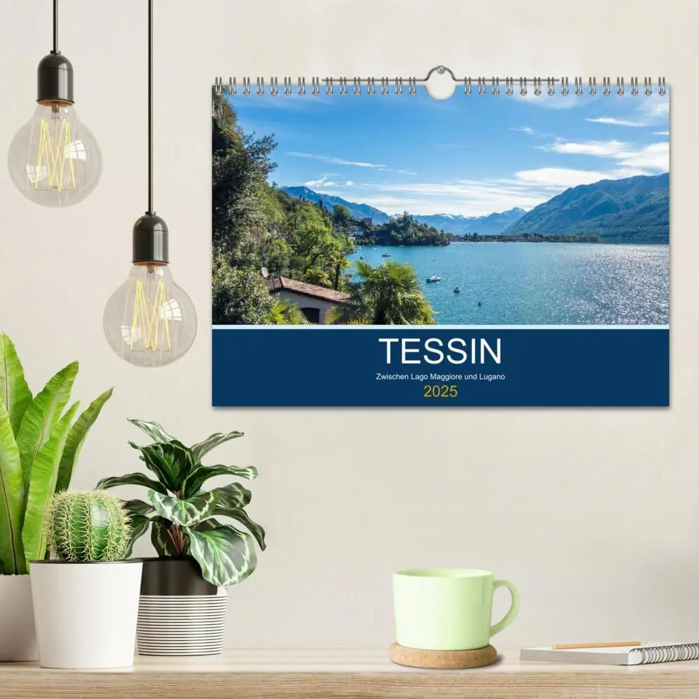 Bild: 9783435234202 | Tessin, zwischen Lago Maggiore und Lugano (Wandkalender 2025 DIN A4...