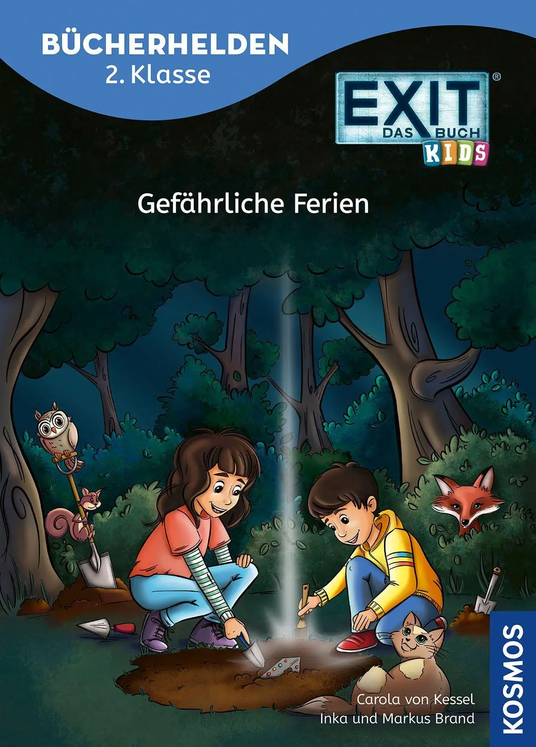 Cover: 9783440184202 | EXIT® - Das Buch Kids, Bücherhelden 2. Klasse, Gefährliche Ferien