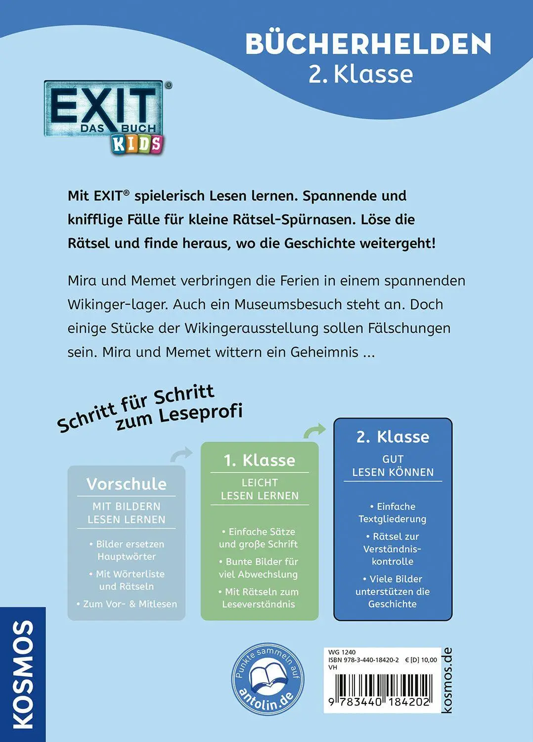 Bild: 9783440184202 | EXIT® - Das Buch Kids, Bücherhelden 2. Klasse, Gefährliche Ferien