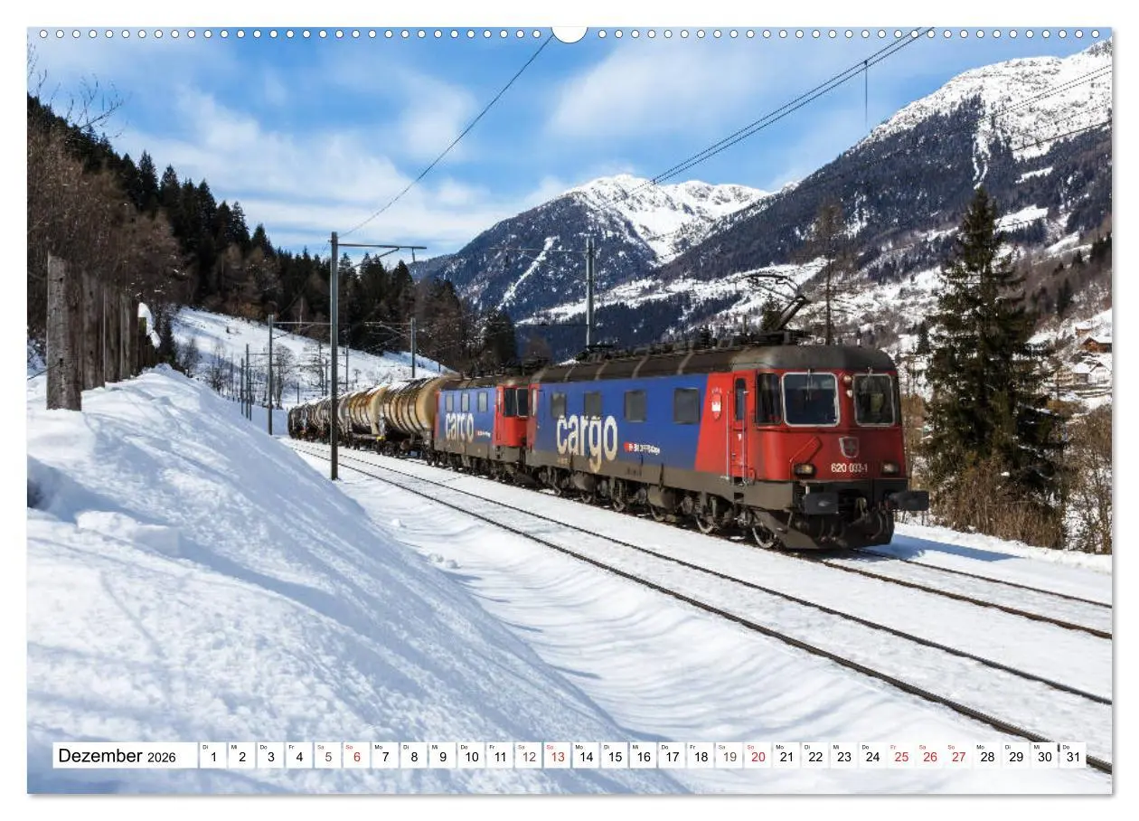 Bild: 9783457704202 | Für Güter die Bahn (hochwertiger Premium Wandkalender 2026 DIN A2...