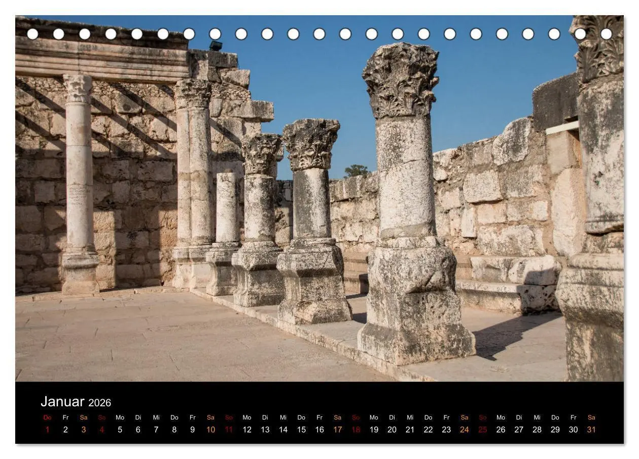 Bild: 9783457874202 | Israel - Heiliges Land (Tischkalender 2026 DIN A5 quer), CALVENDO...