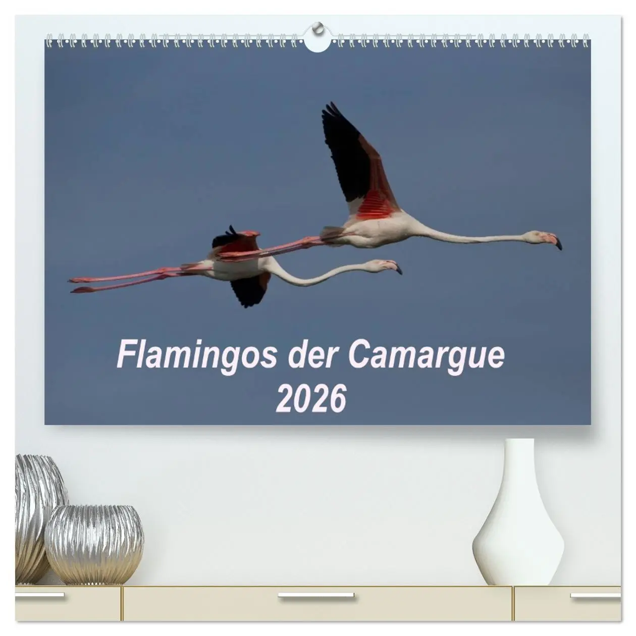 Cover: 9783516104202 | Flamingos der Camargue 2026 (hochwertiger Premium Wandkalender 2026...