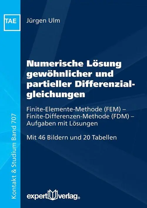 Cover: 9783816934202 | Numerische Lösung gewöhnlicher und partieller Differenzialgleichungen