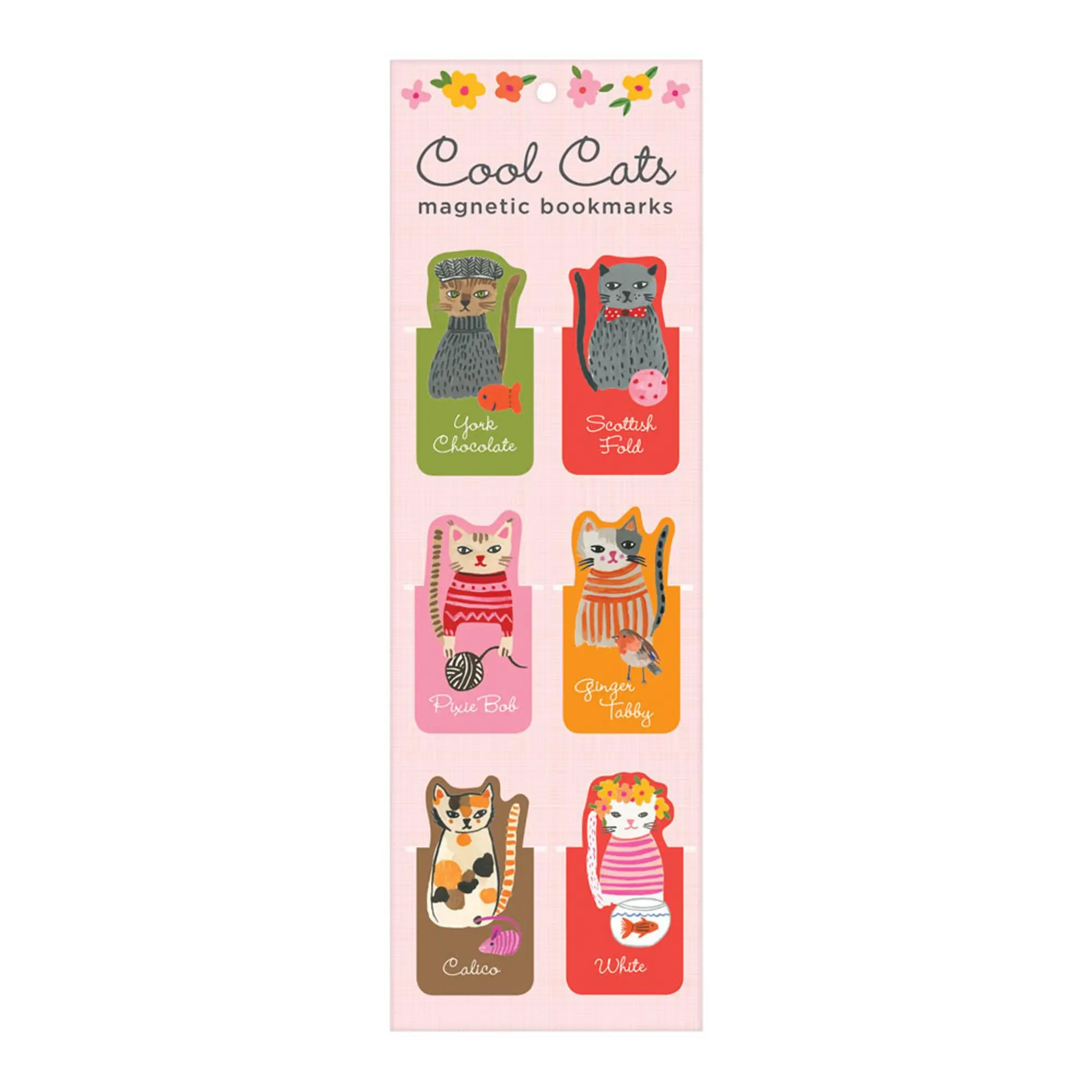 Cover: 9780735354302 | Gavin, C: Cool Cats Magnetic Bookmarks | Carolyn Gavin | Englisch