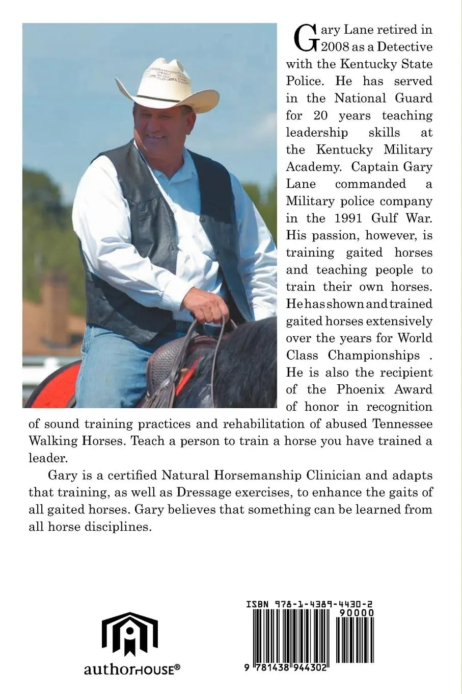 Rückseite: 9781438944302 | Training the Gaited Horse | From the Trail to the Rail | Gary Lane