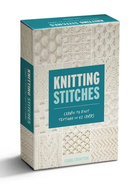 Cover: 9781446314302 | Knitting Stitches Card Deck | Learn to Knit Texture in 52 Cards | Box