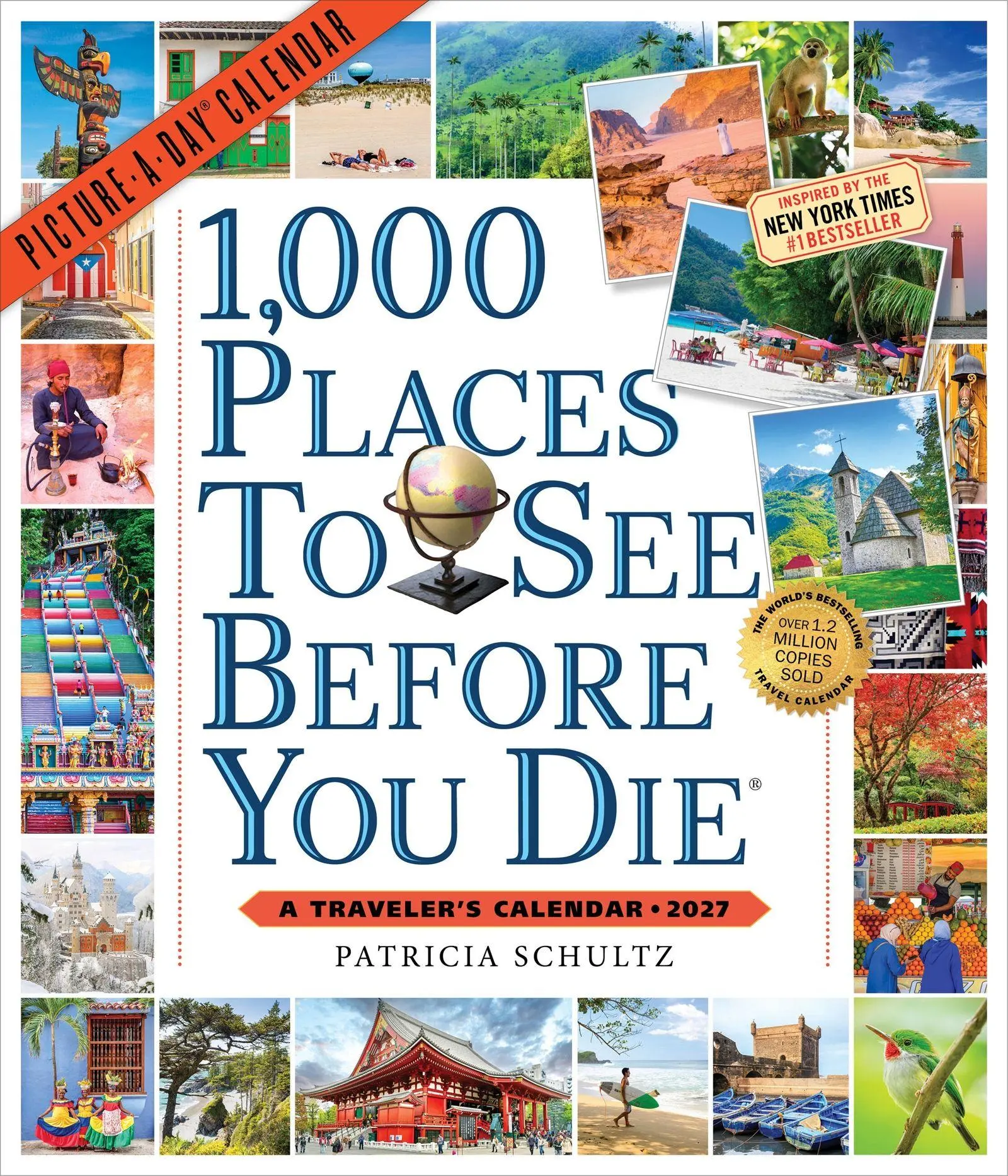 Cover: 9781523534302 | 1,000 Places to See Before You Die Picture-A-Day® Wall Calendar 2027