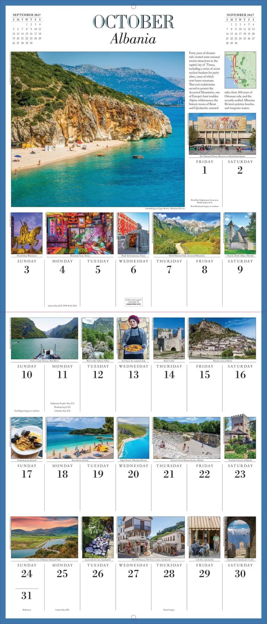 Bild: 9781523534302 | 1,000 Places to See Before You Die Picture-A-Day® Wall Calendar 2027