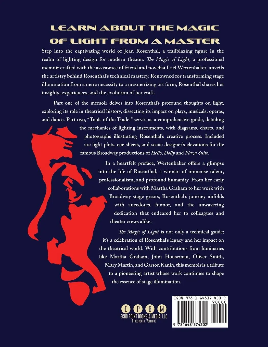Rückseite: 9781648374302 | The Magic of Light | Jean Rosenthal (u. a.) | Taschenbuch | Englisch