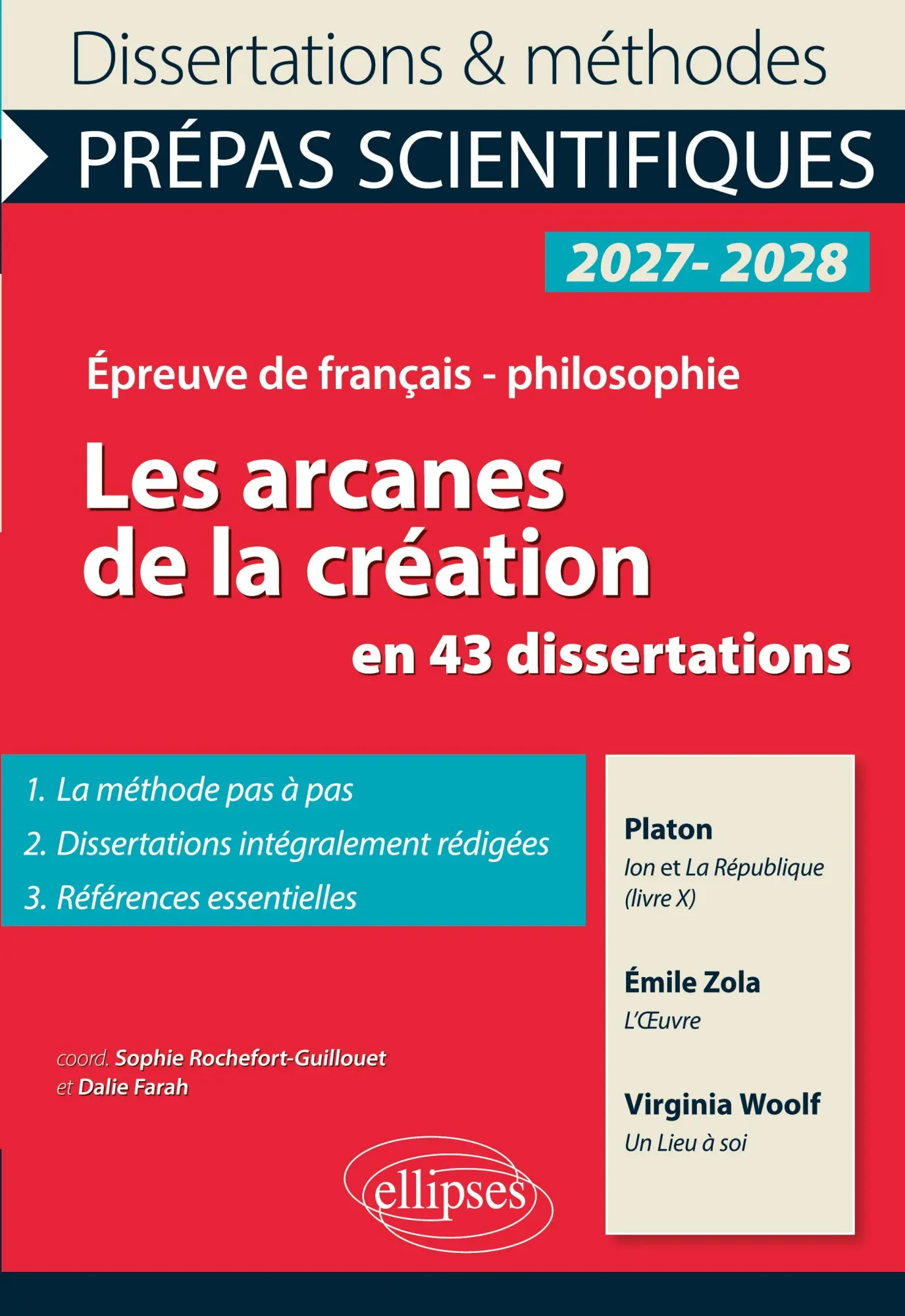 Cover: 9782340114302 | Les arcanes de la création en 43 dissertations - Prépas...