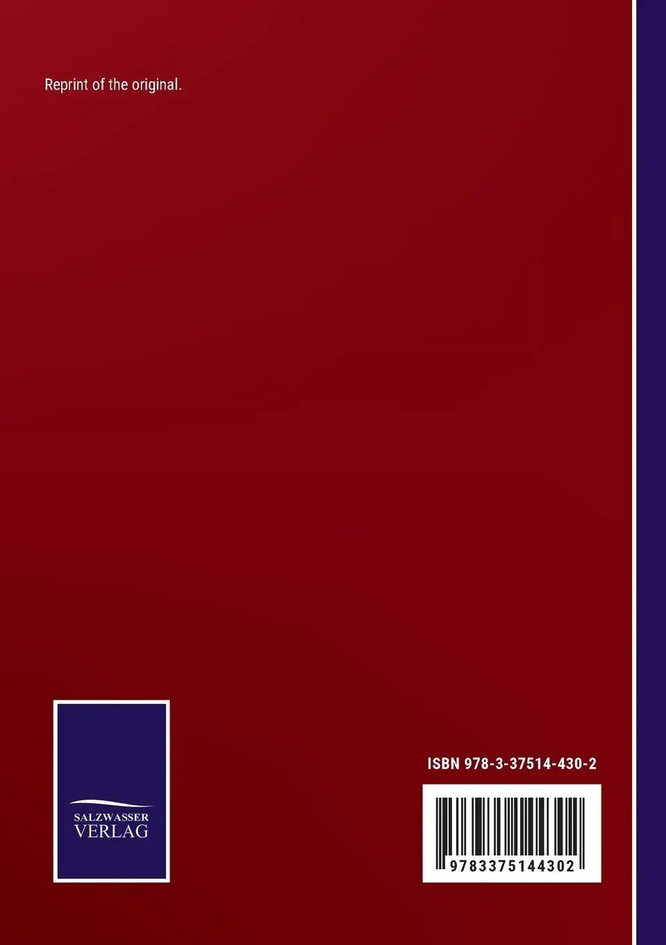 Rückseite: 9783375144302 | Barnaby Rudge | Vol. II | Charles Dickens | Taschenbuch | Englisch