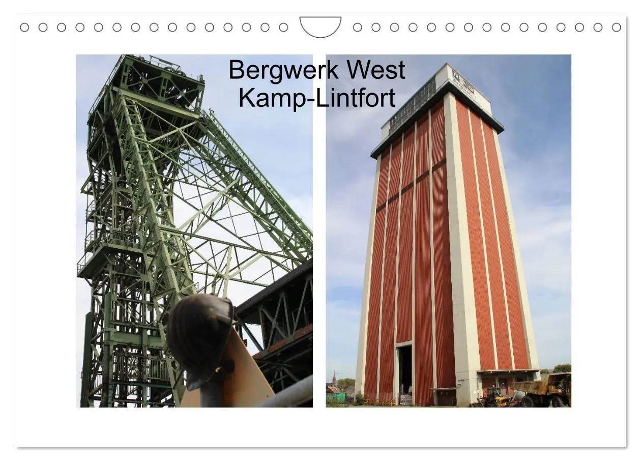 Cover: 9783457934302 | Bergwerk West Kamp-Lintfort (Wandkalender 2026 DIN A4 quer),...